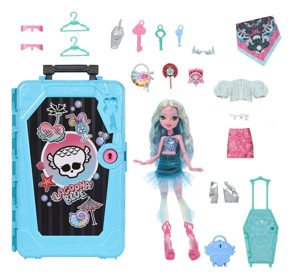 Monster High Skulltimate Secrets Doll Destination: Gore-geous Oasis - Lagoona Blue