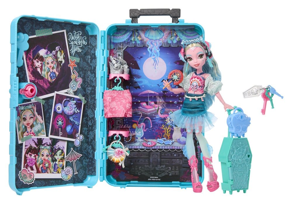 Monster High Skulltimate Secrets Doll Destination: Gore-geous Oasis - Lagoona Blue