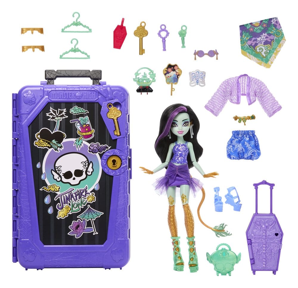 Monster High Skulltimate Secrets Doll Destination: Gore-geous Oasis - Jinafire Long