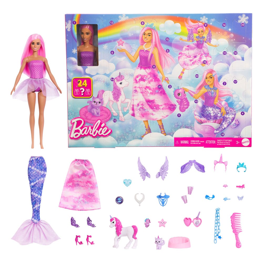 Barbie Advent Calendar with Doll Fantasy