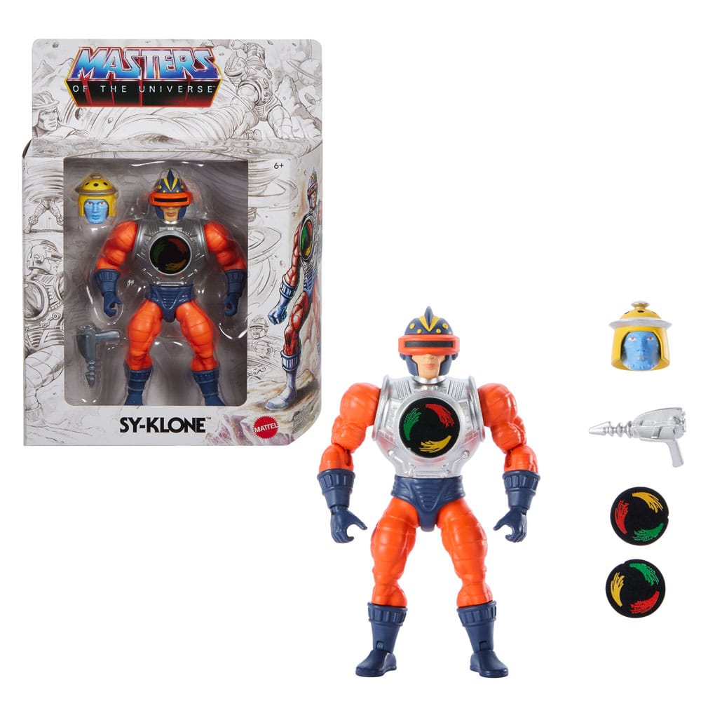 Masters of the Universe Origins Action Figure Sketchbook Series: Sy-Klone heo exclusive 14 cm - Damaged packaging