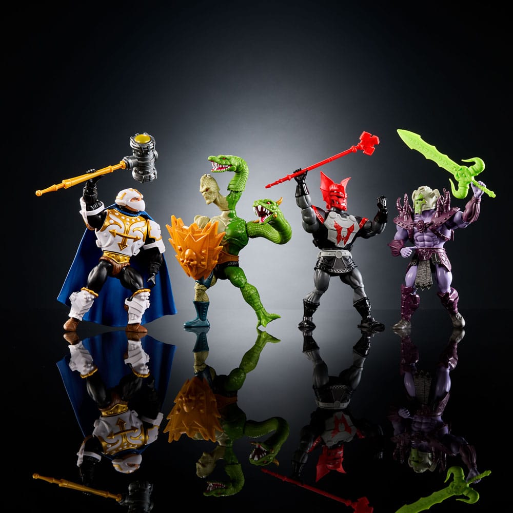 Masters of the Universe Origins Action Figure 4-Pack heo exclusive 14 cm - Damaged packaging