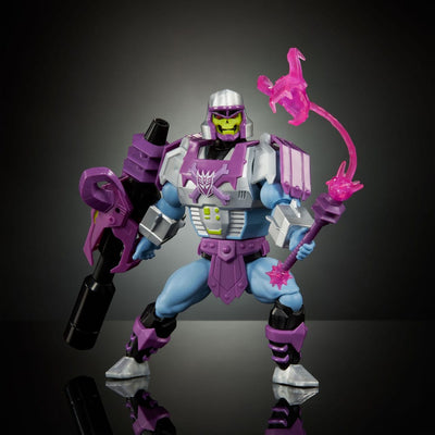 Masters of the Universe x Transformers Action Figure Megatron Armor Skeletor heo European Exclusive 14 cm