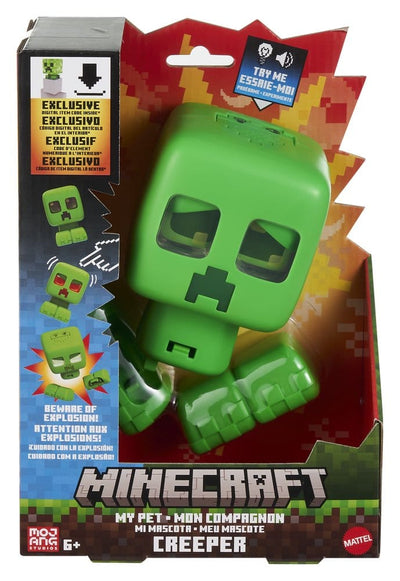 Minecraft Interactive Figure My Pet Creeper 14 cm