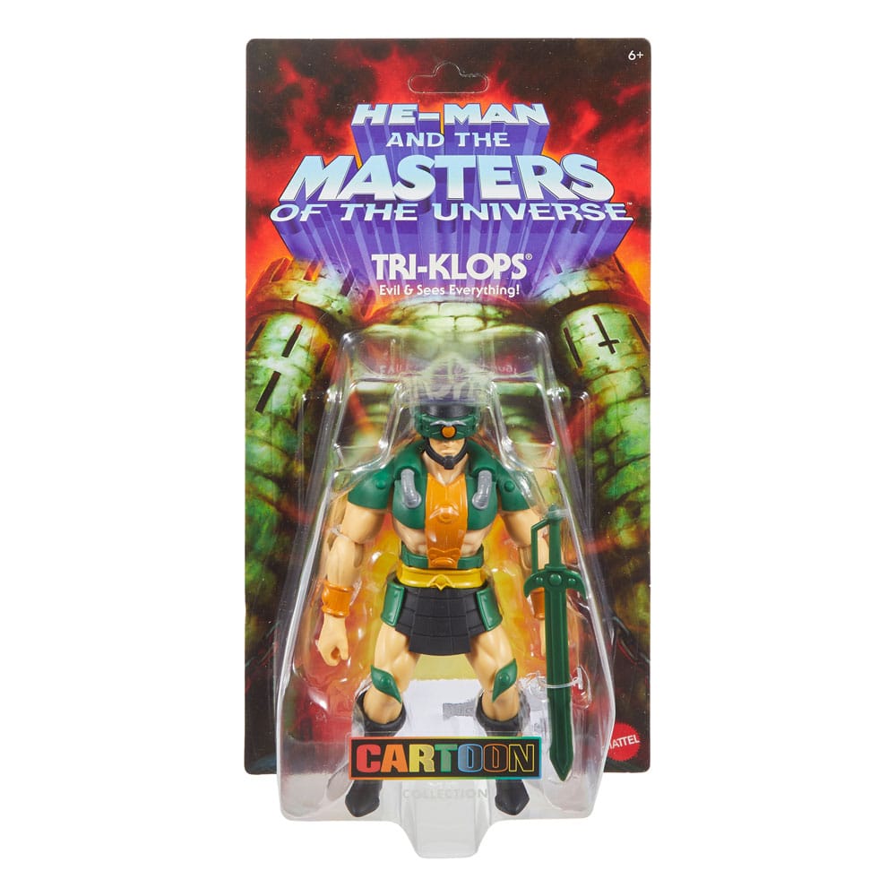 Masters of the Universe Origins Action Figure Cartoon Collection: Tri-Klops 14 cm - Damaged packaging