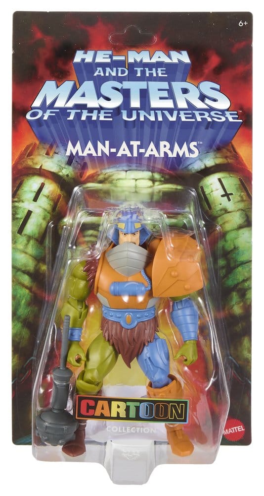 Masters of the Universe Origins Action Figure Cartoon Collection: Man-At-Arms 14 cm