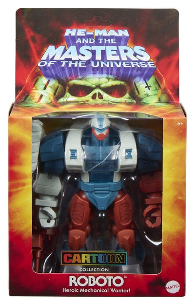 Masters of the Universe Origins Deluxe Action Figure Cartoon Collection: Roboto 14 cm