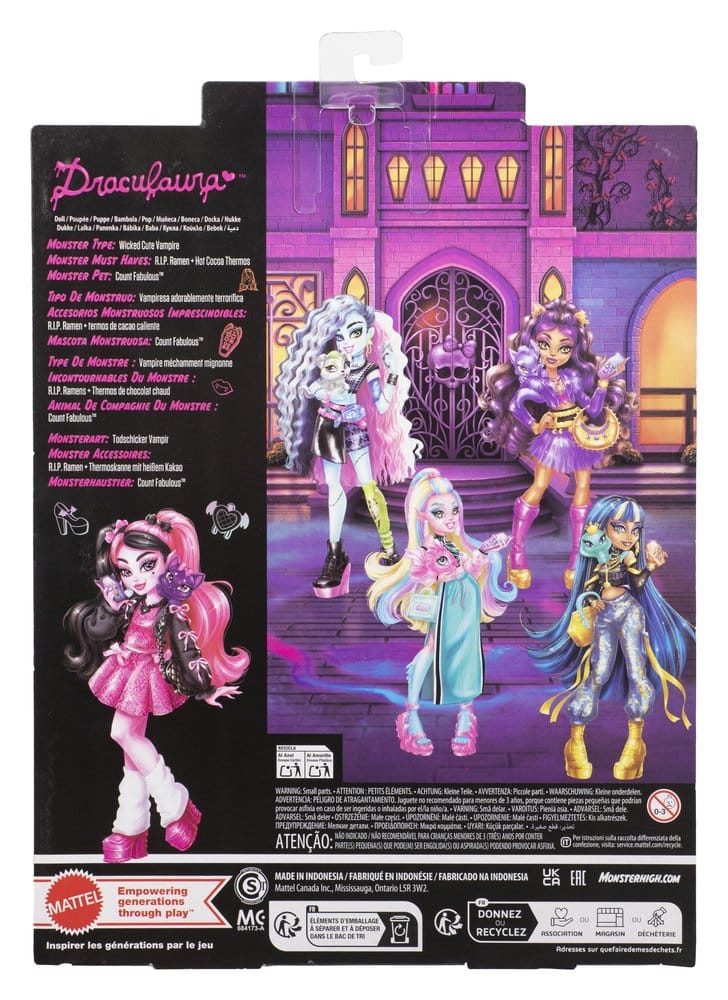 Monster High Doll Draculaura - Damaged packaging