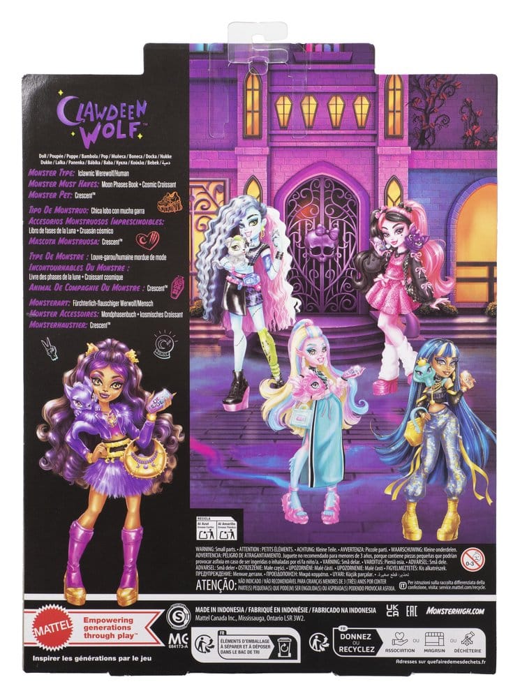 Monster High Doll Clawdeen Wolf