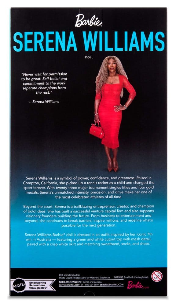 Barbie Signature Doll Serena Williams