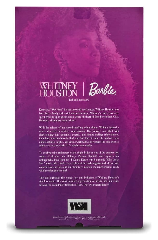 Whitney Houston Barbie Signature Doll I Wanna Dance with Somebody