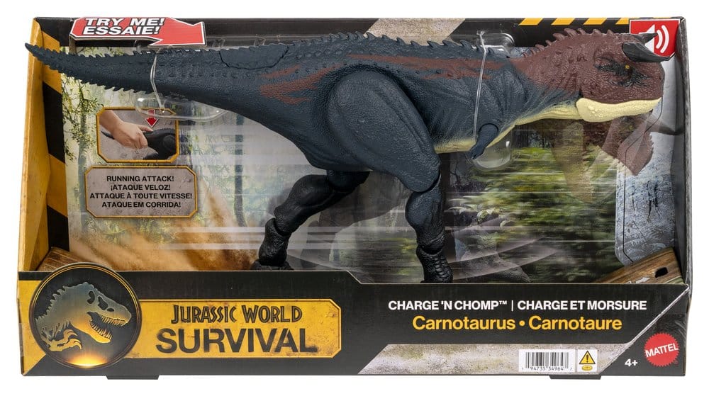 Jurassic World: Survival Action Figure Charge 'N Chomp Carnotaurus