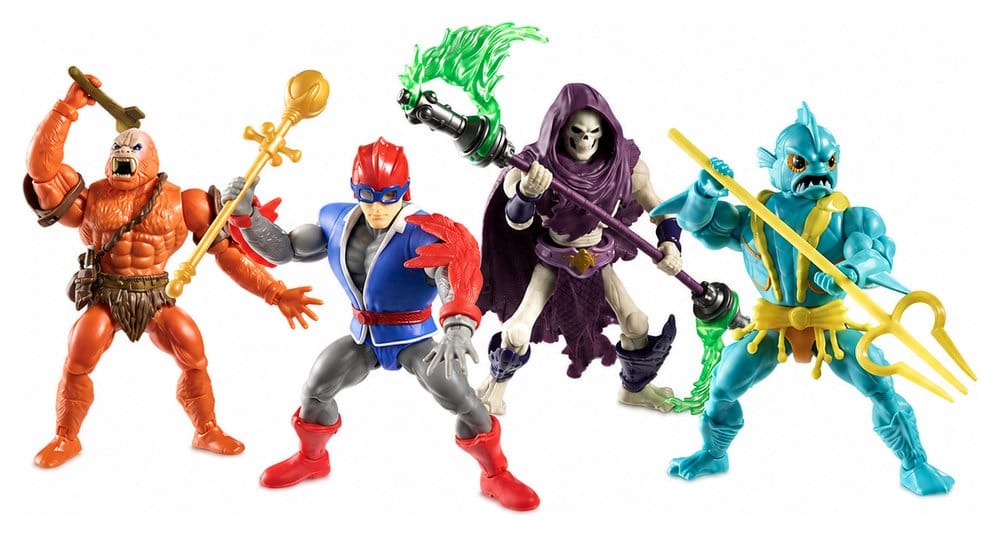 Masters of the Universe Origins Action Figure 4-Pack Battle for Subternia 14 cm