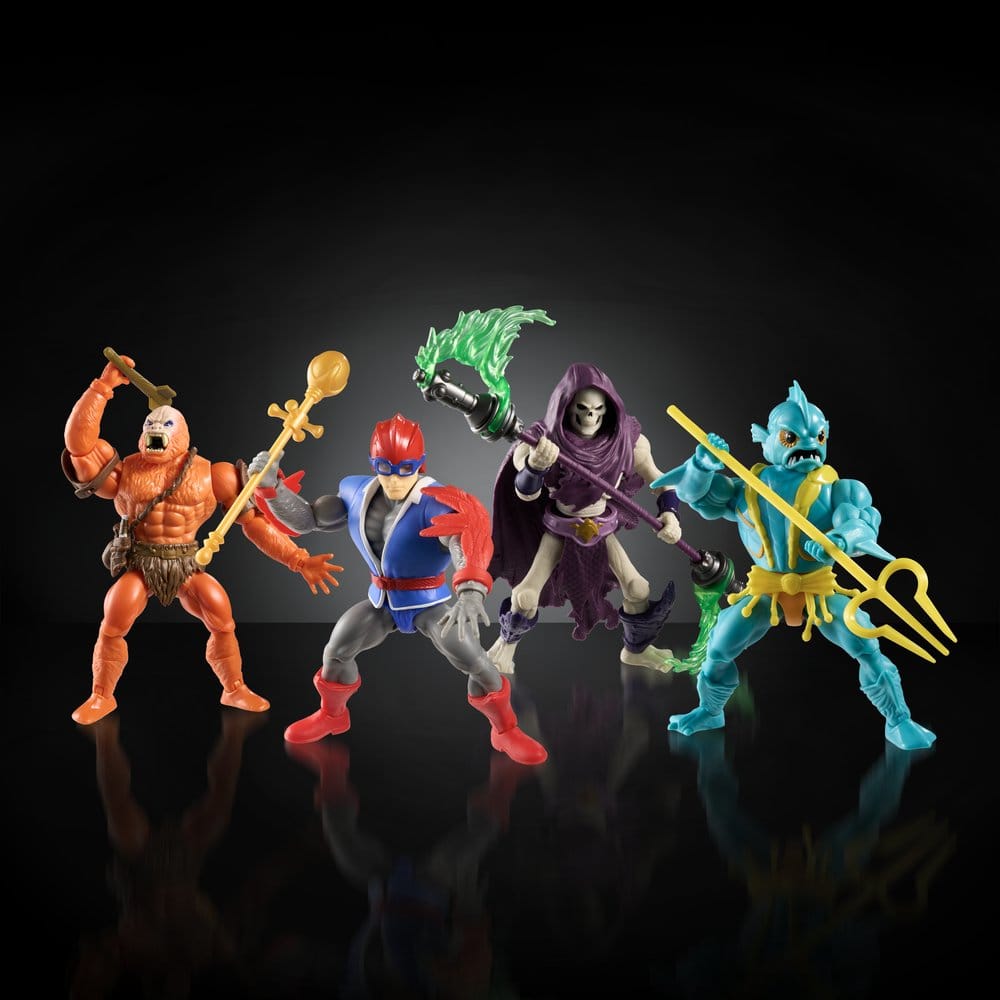 Masters of the Universe Origins Action Figure 4-Pack Battle for Subternia 14 cm