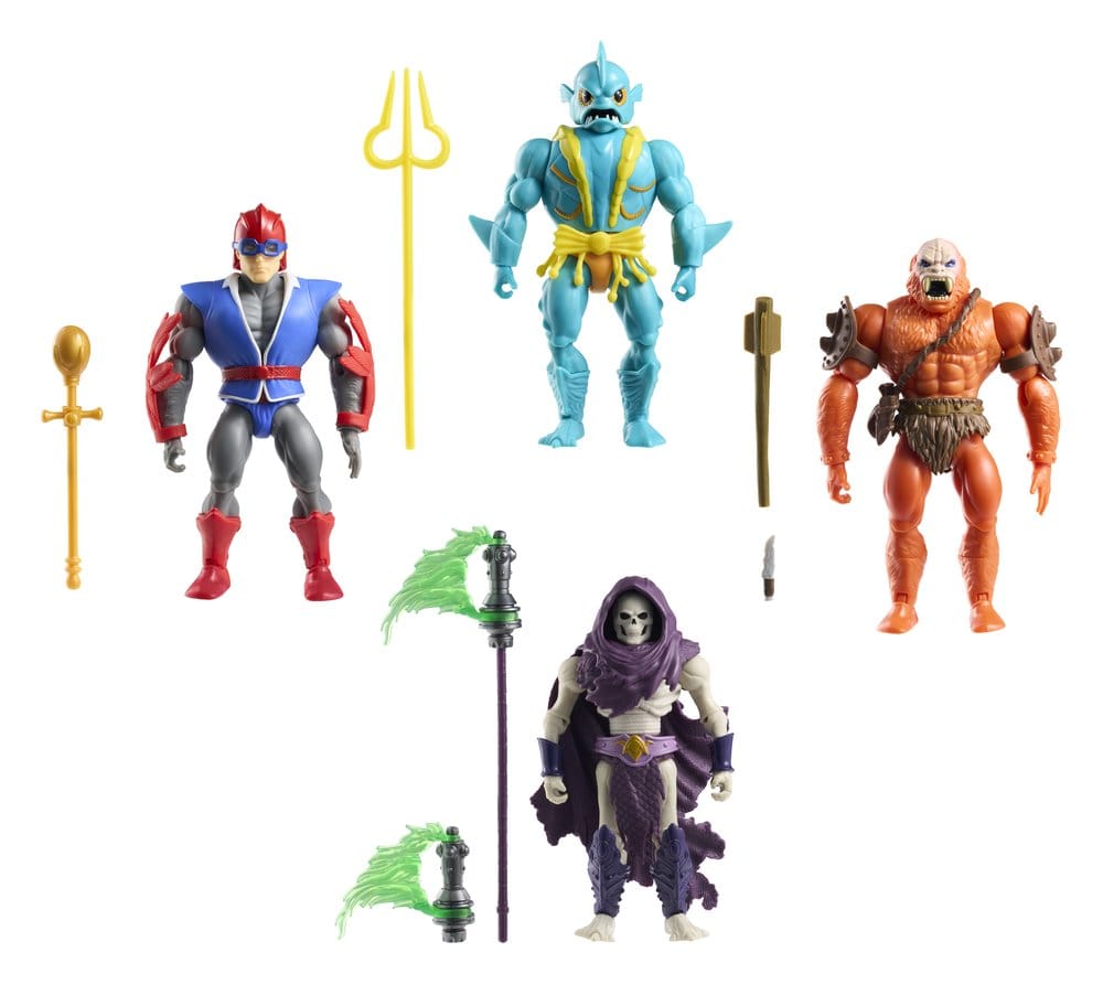 Masters of the Universe Origins Action Figure 4-Pack Battle for Subternia 14 cm