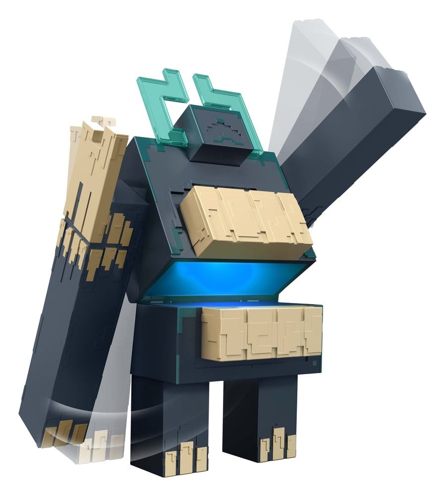 Minecraft Dungeons II Action Figure with Light and Sound Twisted Warden