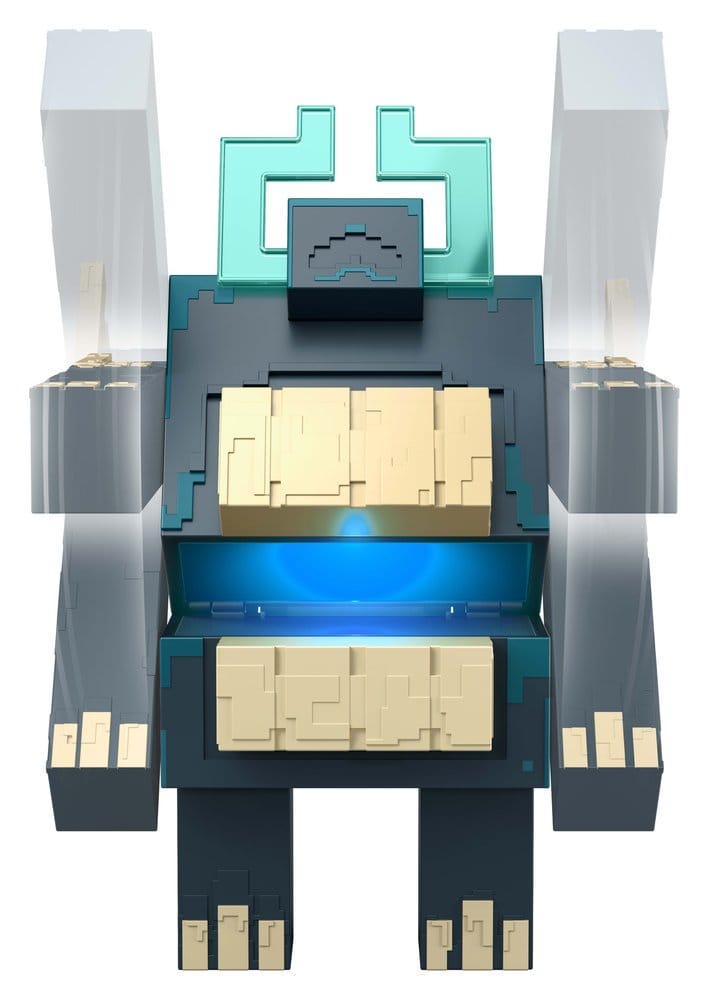 Minecraft Dungeons II Action Figure with Light and Sound Twisted Warden