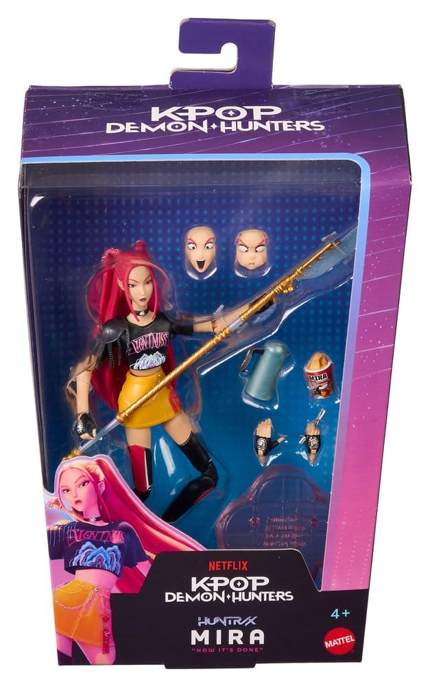 KPop Demon Hunters Action Figure Huntrix Mira (How It's Done) 15 cm - Damaged packaging