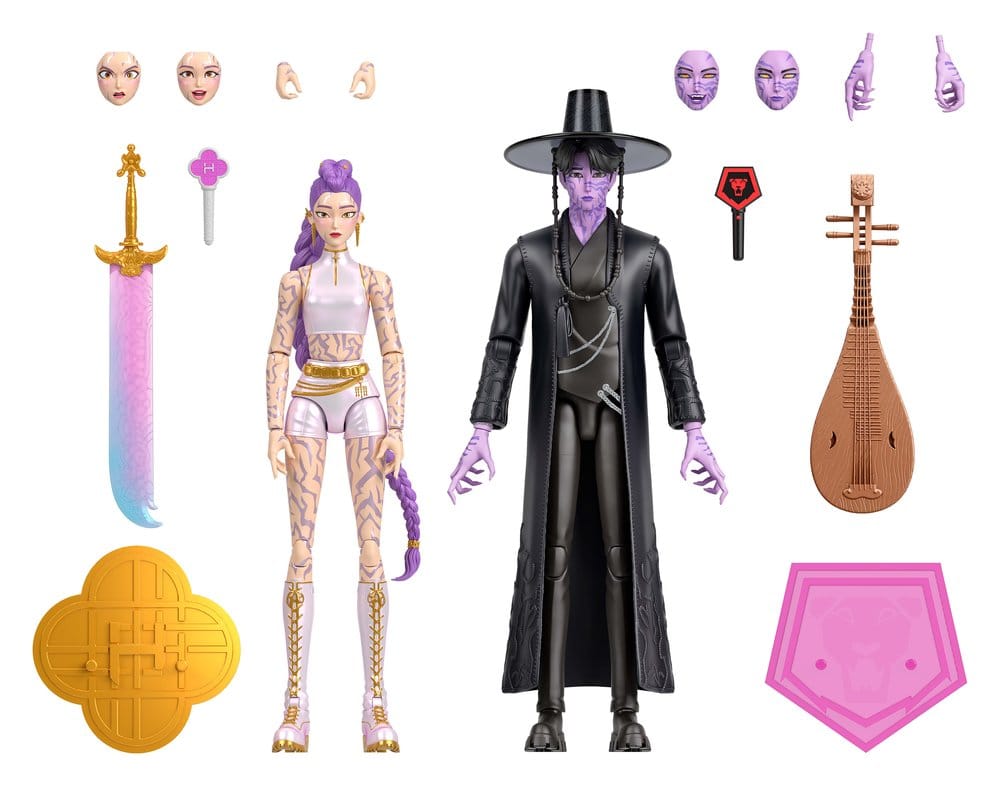 KPop Demon Hunters Action Figure 2-Pack Rumi & Jinu (Final Battle) 15 cm