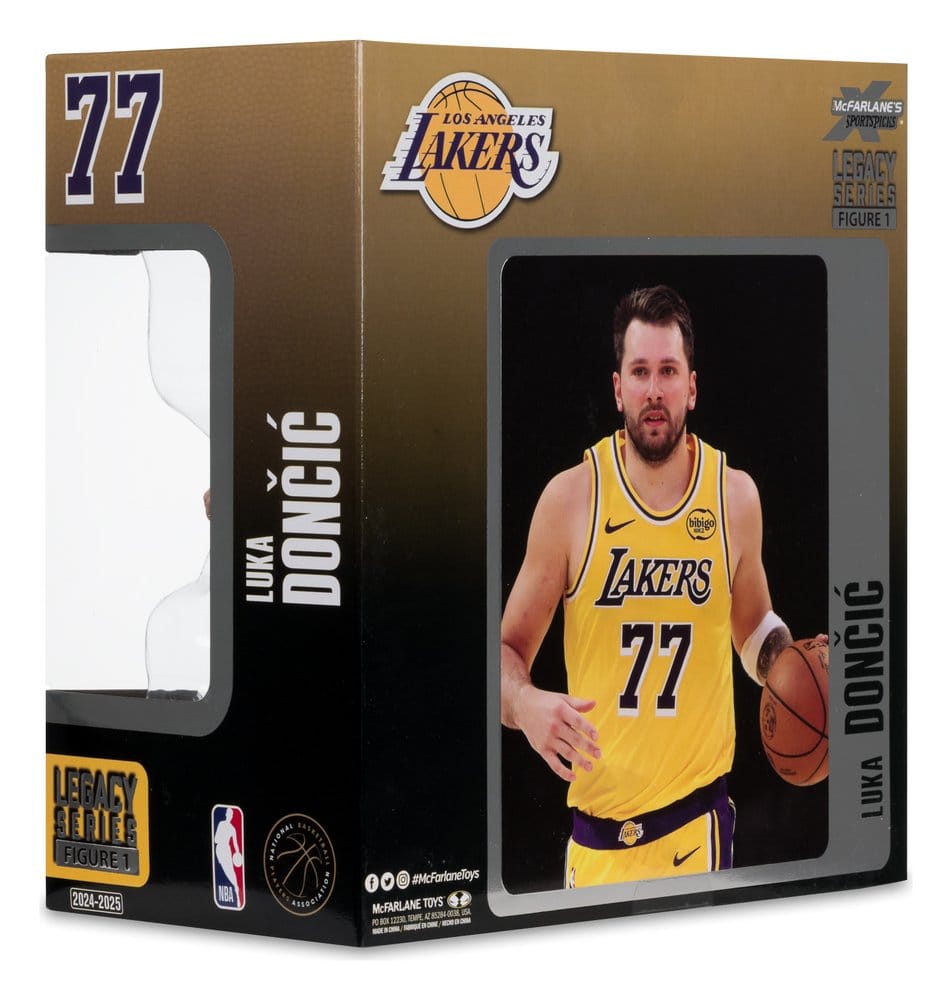 NBA McFarlane's SportsPicks Action Figure Luka Doncic (LA Lakers) 15 cm