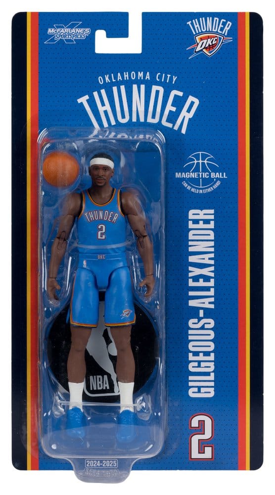 NBA SportsPicks Action Figure Shai Gilgeous-Alexander (Oklahoma City Thunder) 16 cm - Damaged packaging