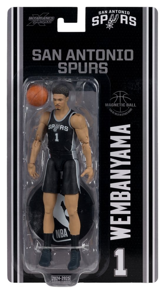NBA SportsPicks Action Figure Victor Wembanyama (San Antonio Spurs) 17 cm