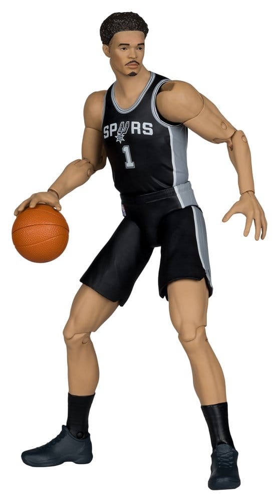 NBA SportsPicks Action Figure Victor Wembanyama (San Antonio Spurs) 17 cm - Damaged packaging