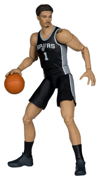 NBA SportsPicks Action Figure Victor Wembanyama (San Antonio Spurs) 17 cm - Damaged packaging