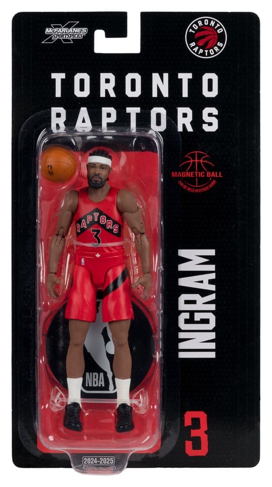 NBA SportsPicks Action Figure Brandon Ingram (Toronto Raptors) 16 cm - Damaged packaging