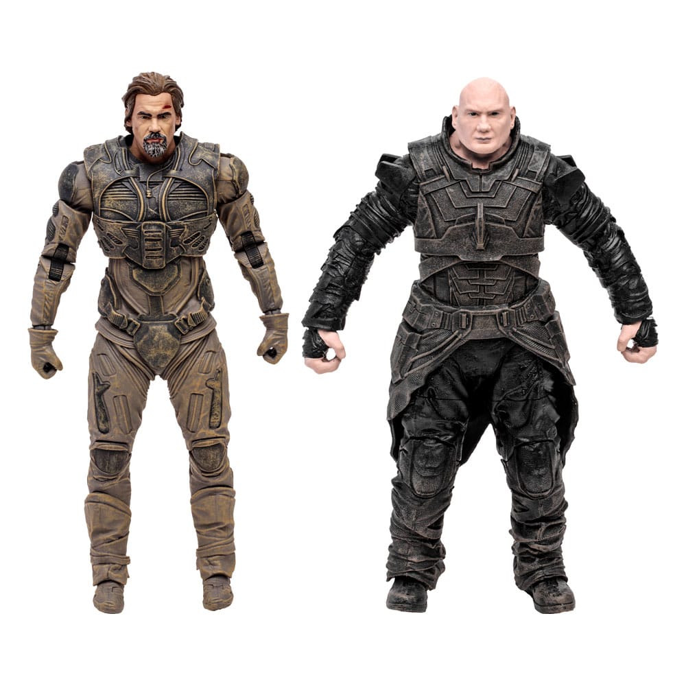 Dune: Part Two Action Figure 2-Pack Gurney Halleck & Rabban 18 cm