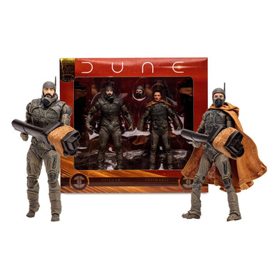 Dune: Part Two Action Figure 2-Pack Stilgar & Shishakli (Gold Label) 18 cm