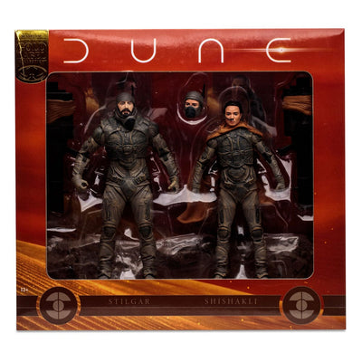 Dune: Part Two Action Figure 2-Pack Stilgar &amp; Shishakli (Gold Label) 18 cm