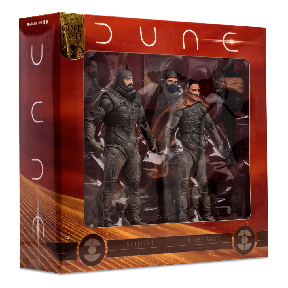 Dune: Part Two Action Figure 2-Pack Stilgar & Shishakli (Gold Label) 18 cm