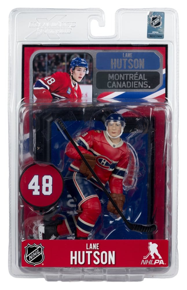 NHL McFarlane SportsPicks Action Figure Lane Hutson (Montreal Canadiens Heritage Classic) 18 cm