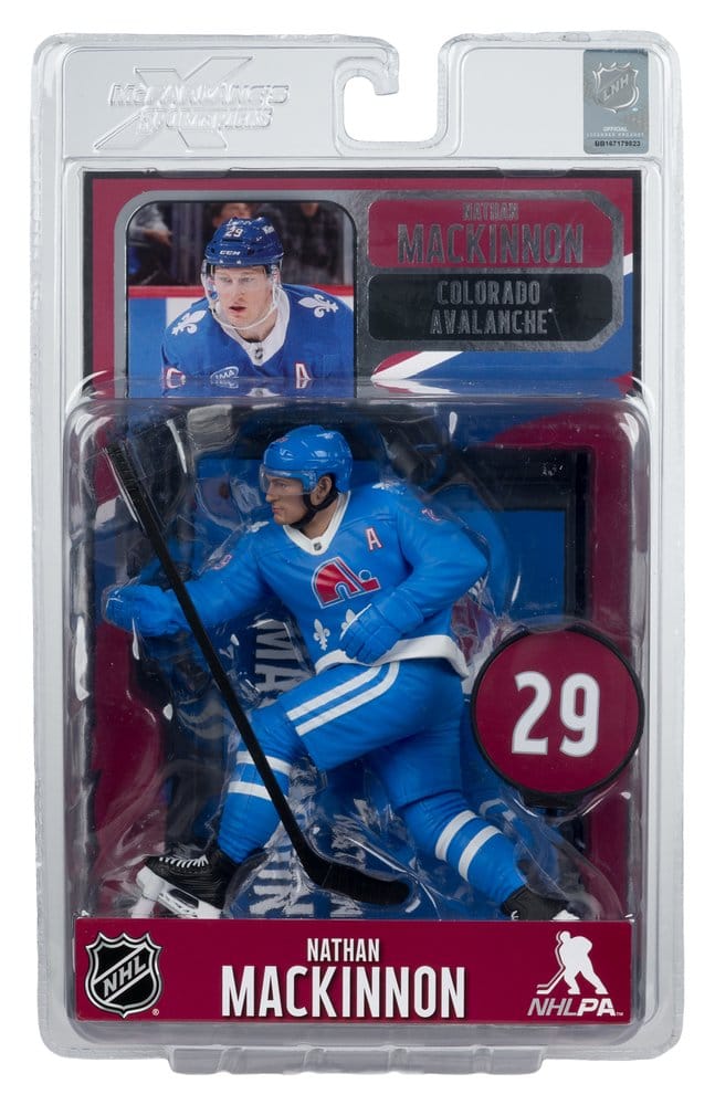 NHL McFarlane SportsPicks Action Figure Nathan MacKinnon (Quebec Nordiques Retro) 18 cm