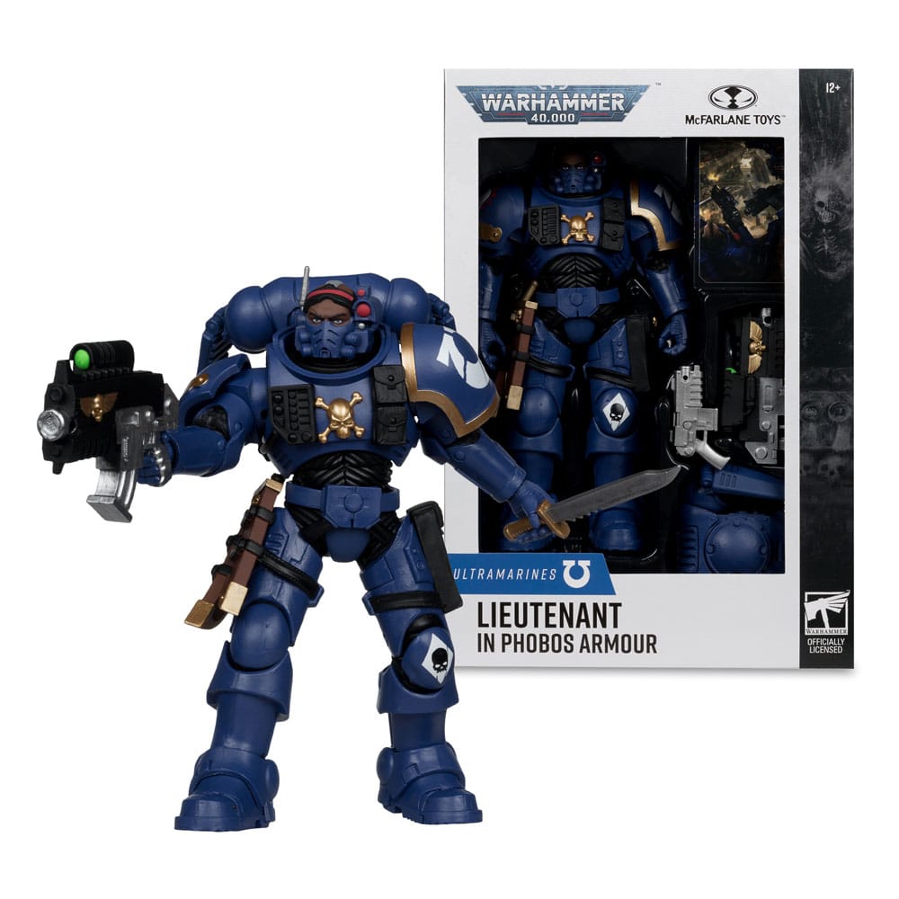 Warhammer 40,000 Action Figure Lieutenant in Phobos Armor (Ultramarines) 18 cm