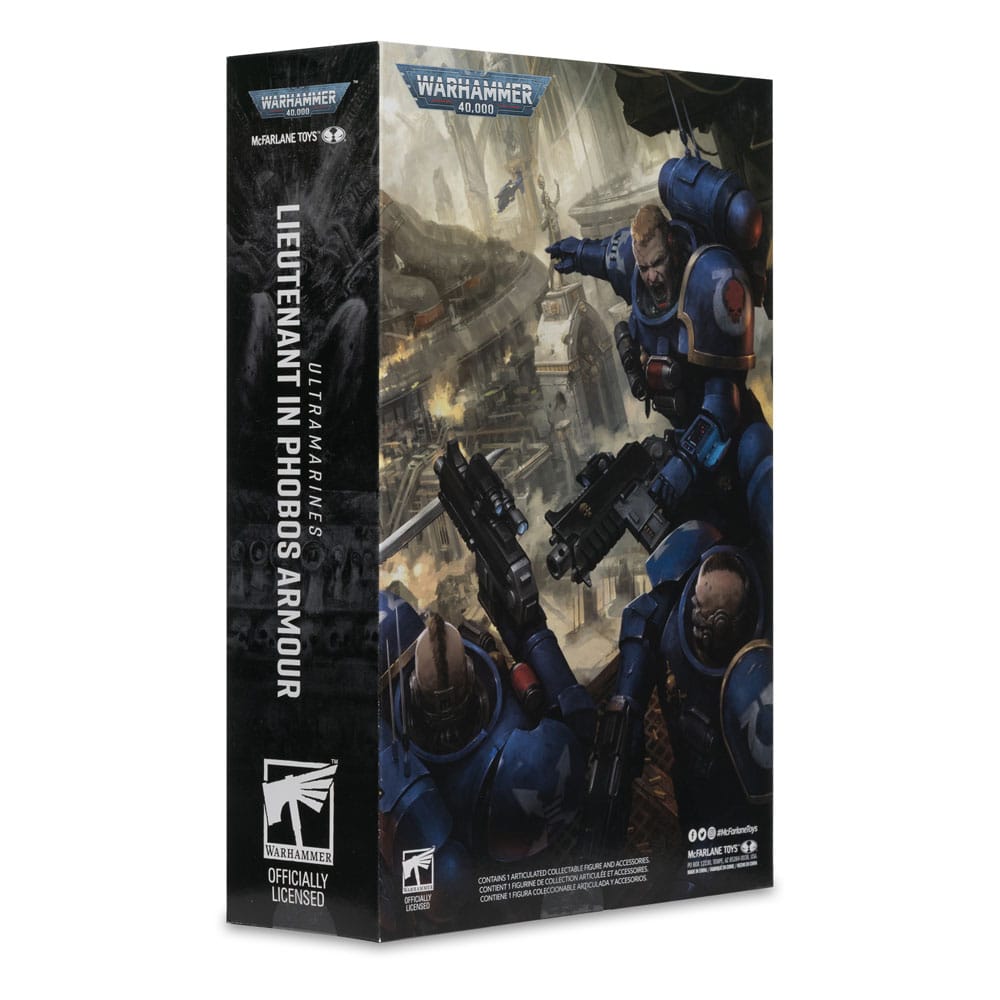 Warhammer 40,000 Action Figure Lieutenant in Phobos Armor (Ultramarines) 18 cm