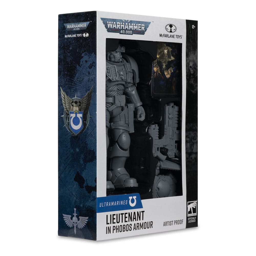 Warhammer 40,000 Action Figure Lieutenant in Phobos Armor (Ultramarines) (Artist Proof) 18 cm