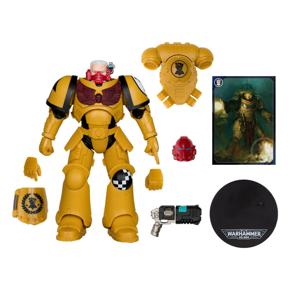 Warhammer 40,000 Action Figure Intercessor Sergeant (Imperial Fist) (Gold Label) 18 cm
