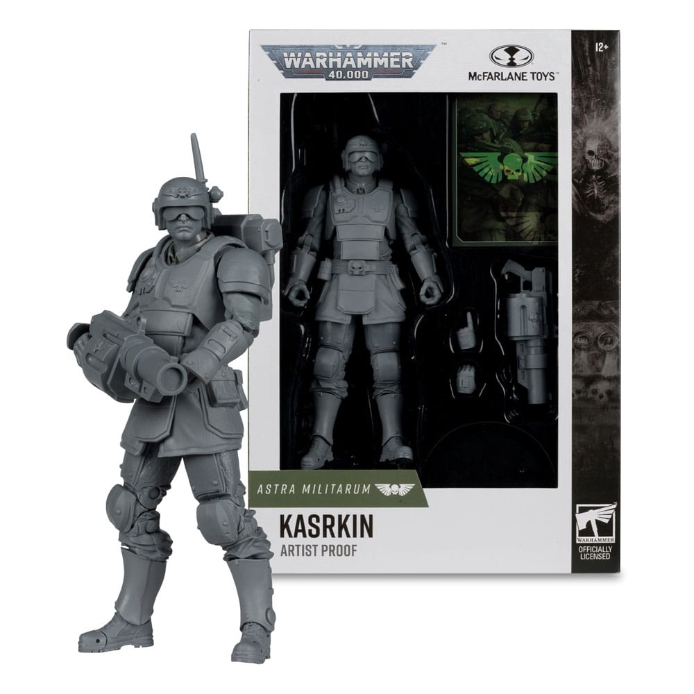 Warhammer 40,000 Action Figure Kasrkin (Astra Militarum) Artist Proof 18 cm