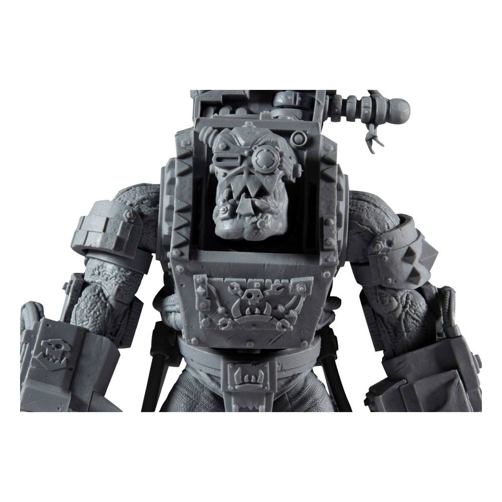 Warhammer 40k Action Figure Ork Big Mek (Artist Proof) 30 cm - Severely damaged packaging