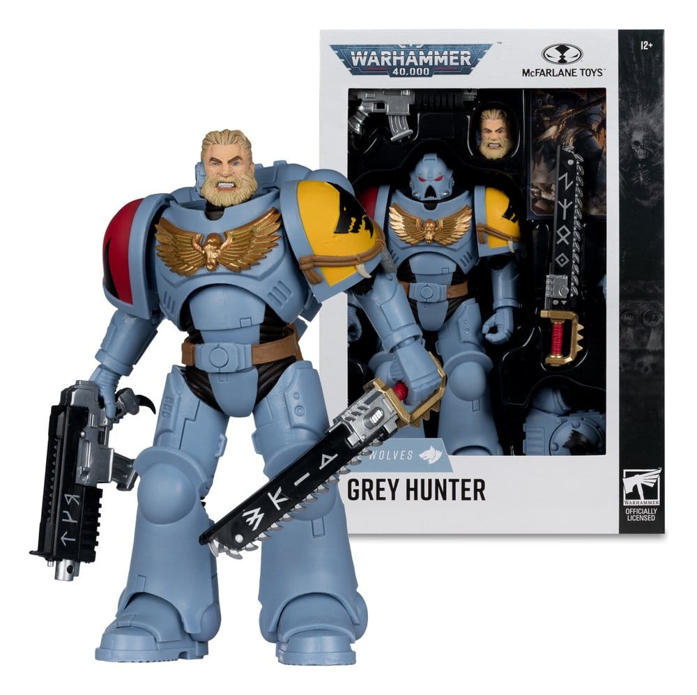 Warhammer 40,000 Action Figure Grey Hunter (Space Wolves) 18 cm