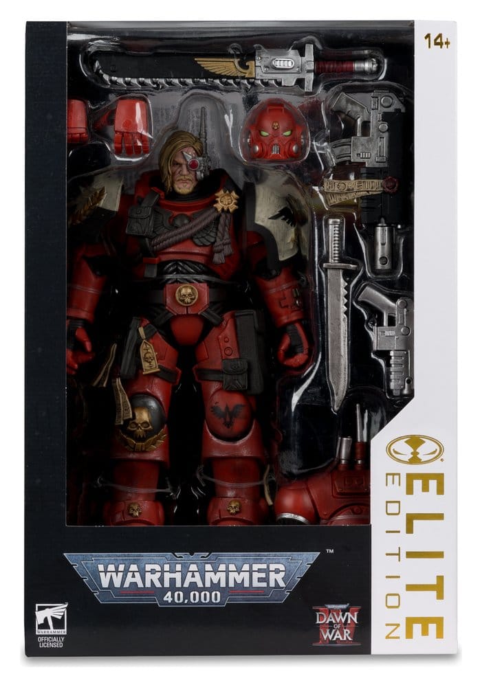 Warhammer 40,000 Dawn of War McFarlane Elite Edition Action Figure Captain Cyrus (Dawn of War 4) 20 cm - Damaged packaging