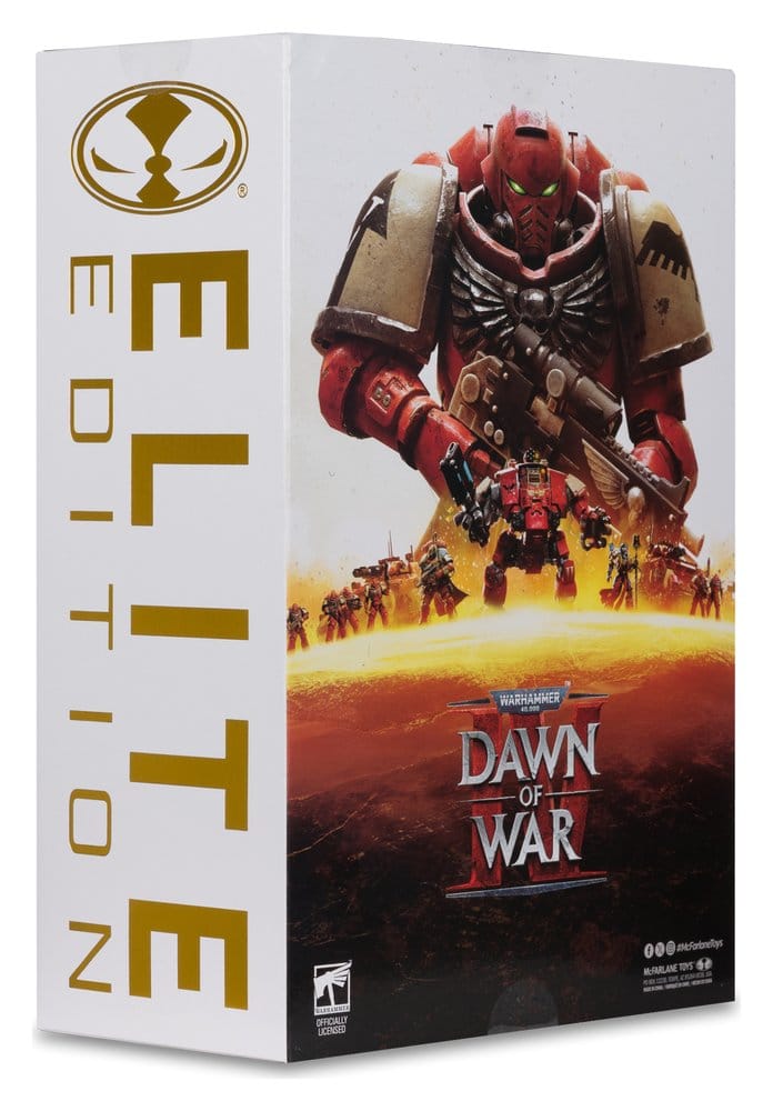 Warhammer 40,000 Dawn of War McFarlane Elite Edition Action Figure Captain Cyrus (Dawn of War 4) 20 cm - Damaged packaging