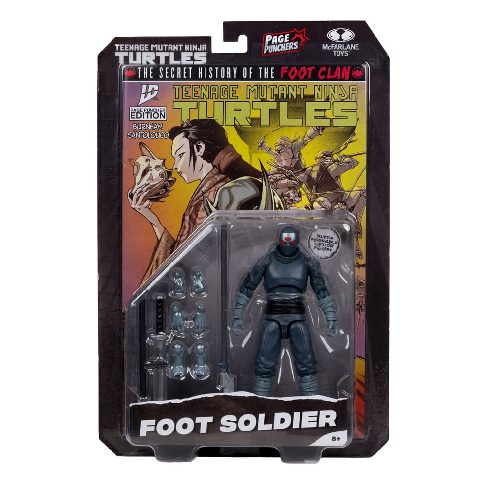 Teenage Mutant Ninja Turtles Page Punchers Action Figure Foot Soldier 14 cm - Damaged packaging
