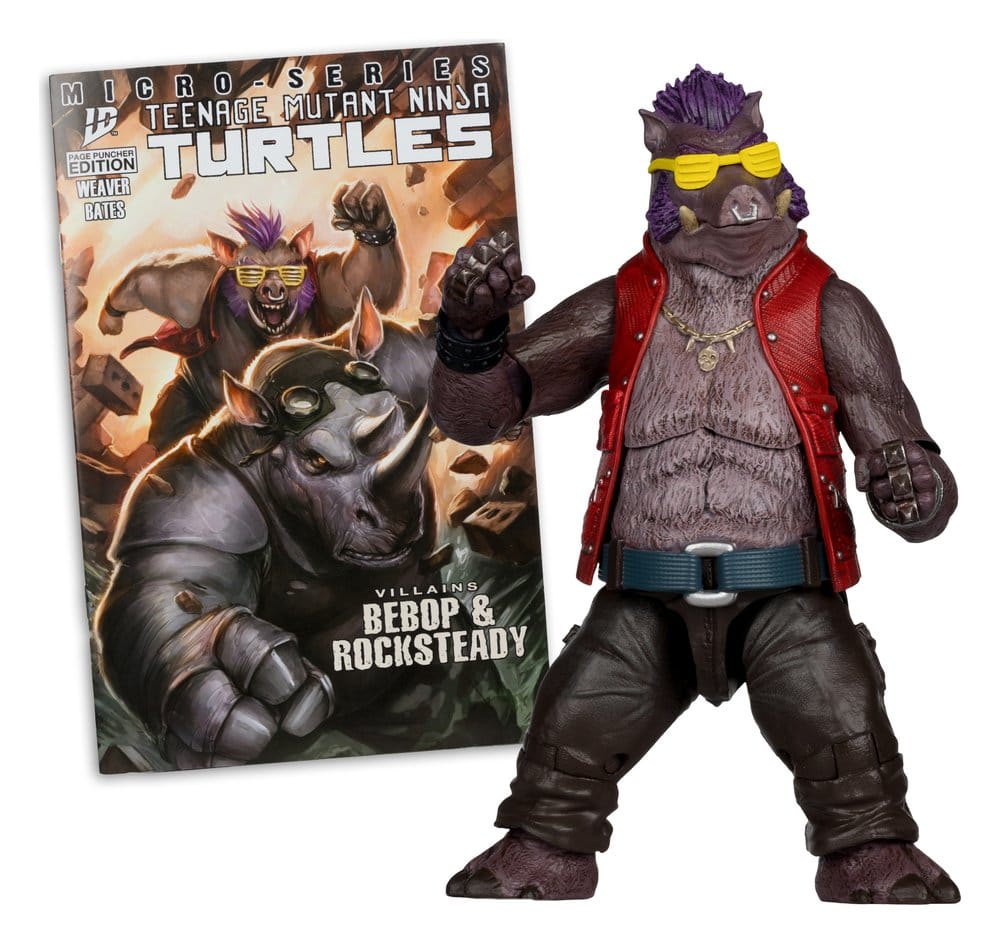 Teenage Mutant Ninja Turtles Page Punchers Action Figure Bebop 16 cm - Damaged packaging