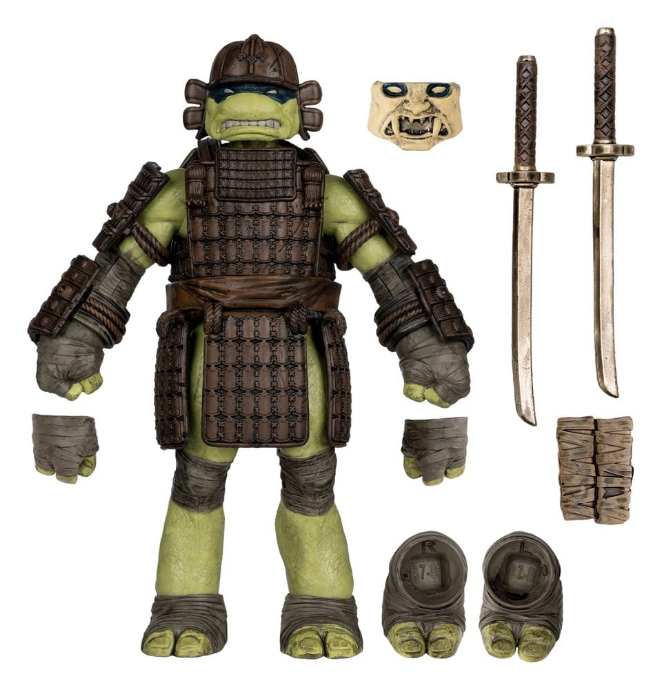 Teenage Mutant Ninja Turtles Page Punchers Action Figure Leonardo (Turtles in Time) 13 cm