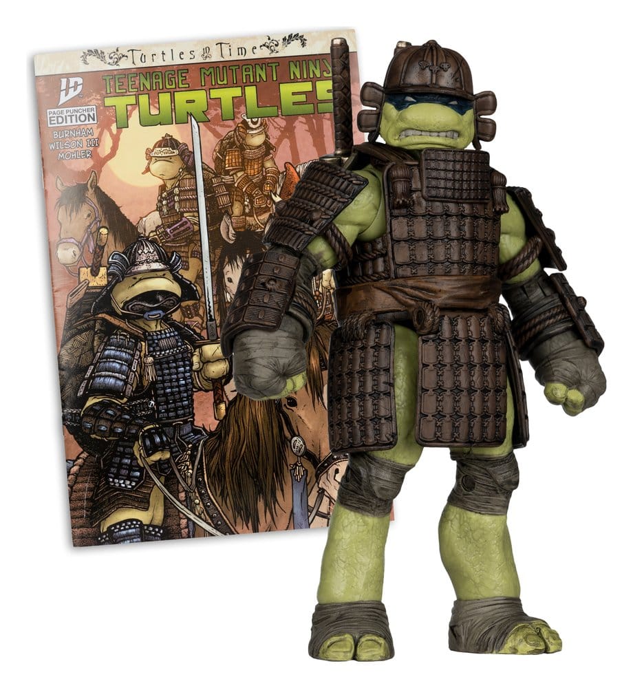 Teenage Mutant Ninja Turtles Page Punchers Action Figure Leonardo (Turtles in Time) 13 cm