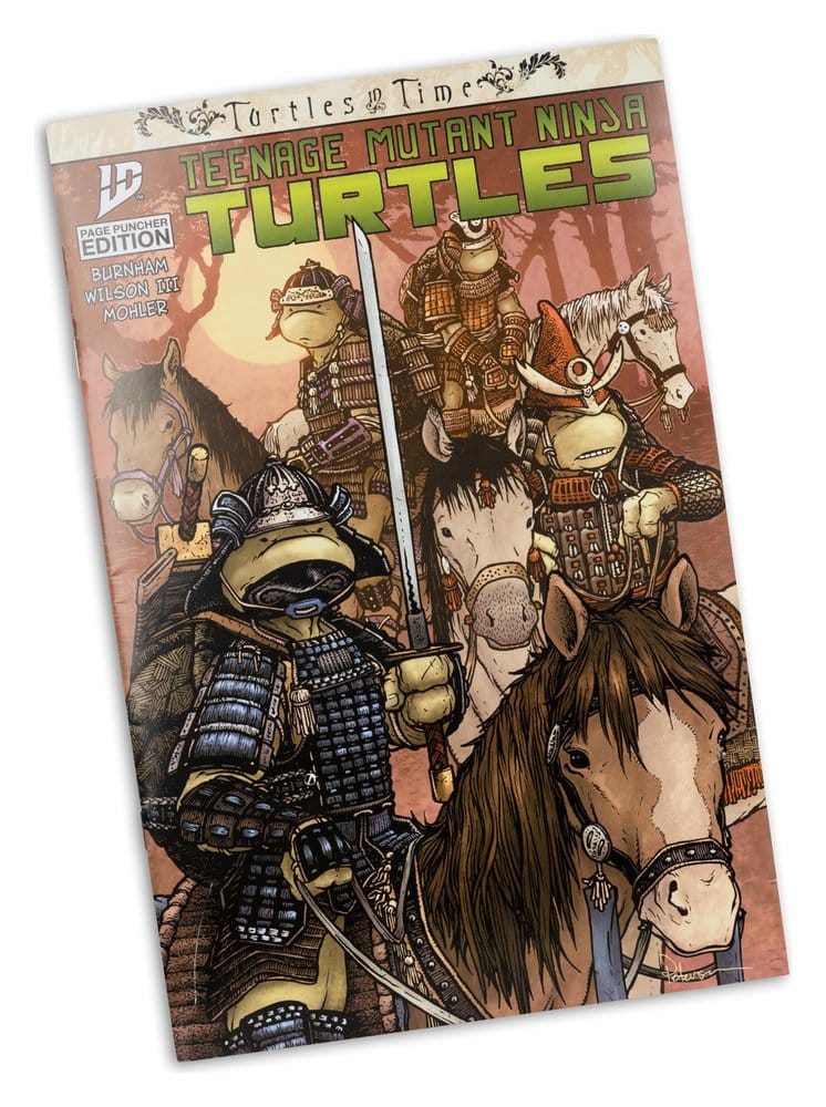 Teenage Mutant Ninja Turtles Page Punchers Action Figure Leonardo (Turtles in Time) 13 cm