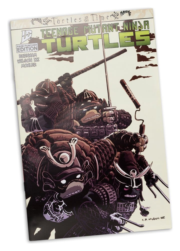 Teenage Mutant Ninja Turtles Page Punchers Action Figure Donatello (Turtles in Time) 13 cm